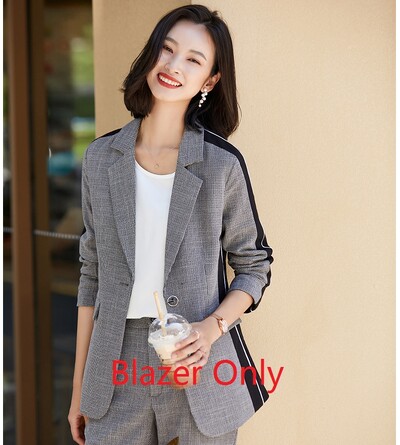 Divatos női nadrágkosztümök blézer és dzsekik szettek Női üzleti munkaruha Irodai egyenruha Stílusok nadrágkosztümök