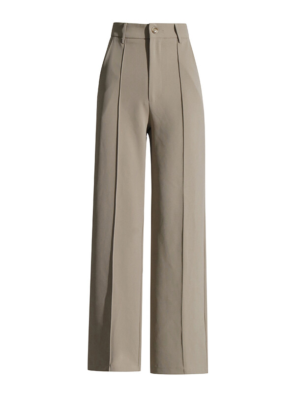 BJTZ irodai női háromrészes szettek női hornyolt gallérral, ujjatlan felsők, hosszú ujjú blézer magas derekú nadrág karcsú női szett