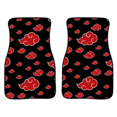 Anime Demon Slayer Art Print autó első és hátsó szőnyegek Általános csúszásmentes gumi autószőnyegek 4 részes vízálló F