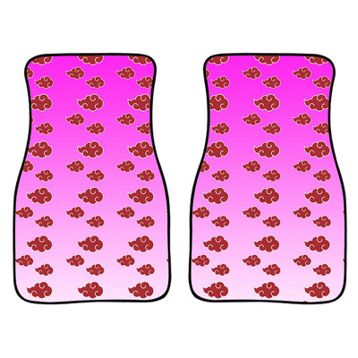 Anime Demon Slayer Art Print autó első és hátsó szőnyegek Általános csúszásmentes gumi autószőnyegek 4 részes vízálló F