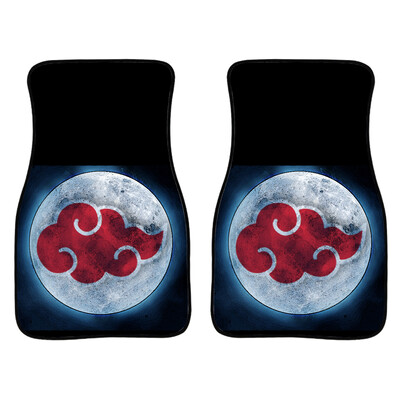 Anime Demon Slayer Art Print autó első és hátsó szőnyegek Általános csúszásmentes gumi autószőnyegek 4 részes vízálló F