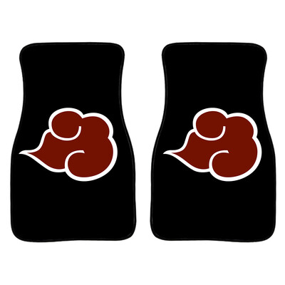 Anime Demon Slayer Art Print autó első és hátsó szőnyegek Általános csúszásmentes gumi autószőnyegek 4 részes vízálló F