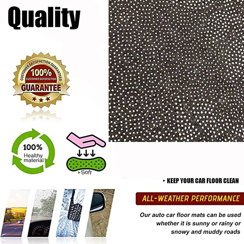 Anime Demon Slayer Art Print autó első és hátsó szőnyegek Általános csúszásmentes gumi autószőnyegek 4 részes vízálló F