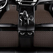 Universal πατάκια αυτοκινήτου τεχνητό δέρμα αδιάβροχο σετ 4 τμχ Προστατευτικό αξεσουάρ αυτοκινήτου εσωτερικού χώρου