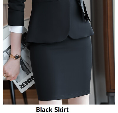 Supradimensionat 5XL Formal femei costume de afaceri cu mâneci lungi toamnă iarnă profesionale dame office pantaloni set blazere