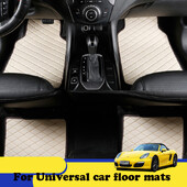 Universālie auto grīdas paklāji Land Rover Discovery 34 freelander 2 Sport Range Sport Evoque 5D automobiļu veidošanas paklāju uzliku