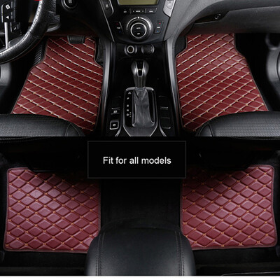 Universālie auto grīdas paklāji Land Rover Discovery 34 freelander 2 Sport Range Sport Evoque 5D automobiļu veidošanas paklāju uzliku