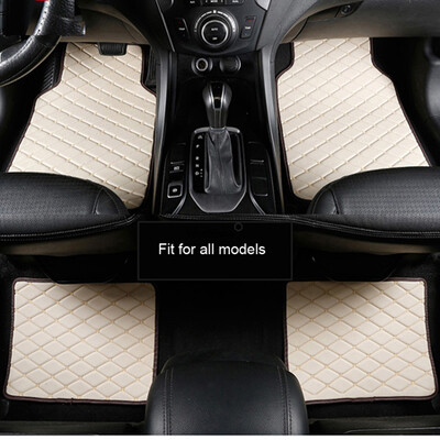 Universālie auto grīdas paklāji Land Rover Discovery 34 freelander 2 Sport Range Sport Evoque 5D automobiļu veidošanas paklāju uzliku