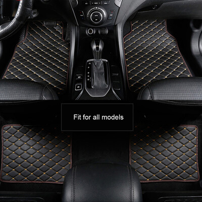 Universālie automašīnu grīdas paklāji BMW 3 sērijas E46 316 318ci 318d 320d 313 325 328 330d automobiļu stila paklāju grīdas uzlikām jebkuros laika apstākļos