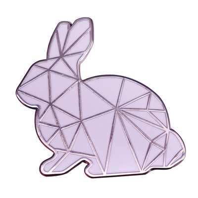 Kawaii Rabbit emaljas piespraudes Usagi Sakura dzīvnieku sakta multfilma Pet Little Bunny Pins rotaslietas