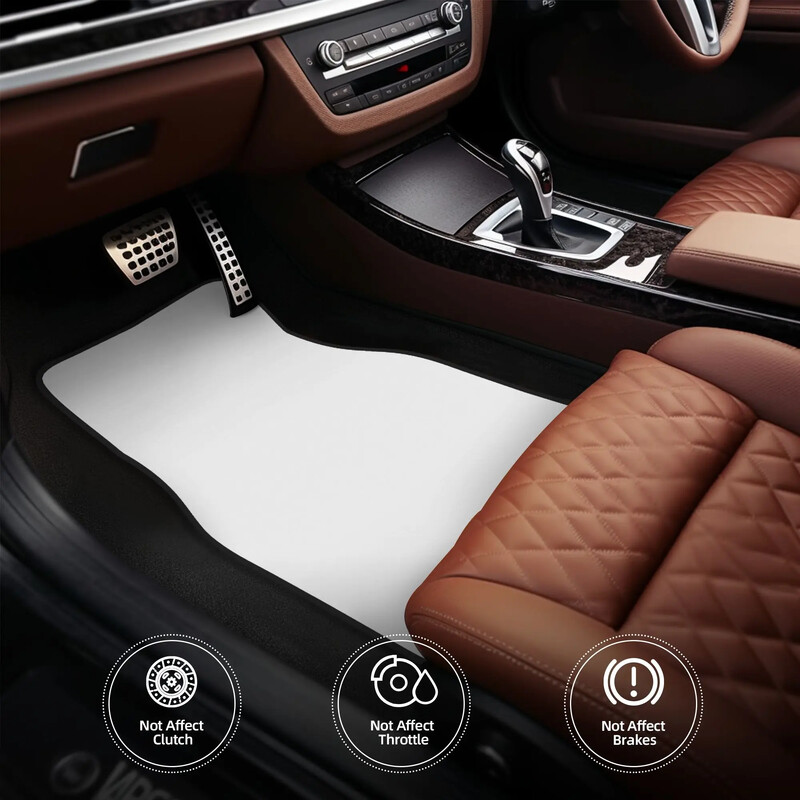 Covorașe de podea Fluture trandafir roz pentru mașini Protectoare decorative Interior Accesorii auto Covoraș universal pentru mașină