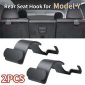 2GB aizmugurējā sēdekļa atzveltnes āķa organizators priekš Tesla Model Y bagāžnieka uzglabāšanas galvas balsta pakaramā soma Lietussargu turētāja automašīnas salona piederumi