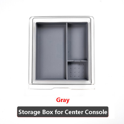 Pentru Tesla Model 3 Highland 2024 Accesorii interioare Consolă centrală Cutie organizatoare de depozitare Cotiera transparentă Covoraș pentru pahare