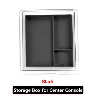 Pentru Tesla Model 3 Highland 2024 Accesorii interioare Consolă centrală Cutie organizatoare de depozitare Cotiera transparentă Covoraș pentru pahare