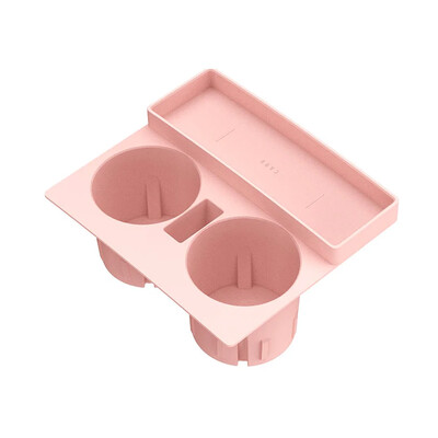 για ένθετο ποτηροθήκης Tesla με θήκη για κάρτα κλειδιού & σχεδιασμό αποθήκευσης συμβατό με μοντέλο 3 Model Y, πλενόμενη σιλικόνη τροφίμων