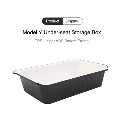 Για Tesla Model 3 Y White Storage Box Αυτοκίνητο Διπλό Επίπεδο Οθόνη Ταμπλό Υποβραχιόνιο Κεντρικά Κουτιά ελέγχου Αξεσουάρ εσωτερικού αυτοκινήτου