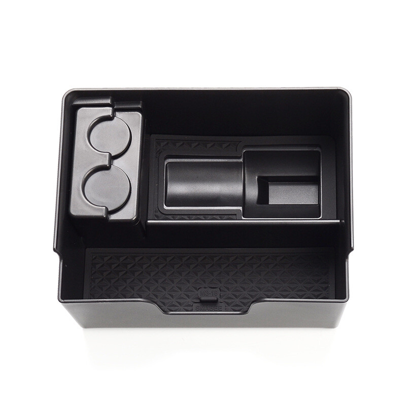 Accesorii pentru Tesla Model 3 Tavă organizatoare pentru consola centrală cu suport pentru adaptor de încărcare, suport pentru monede și ochelari de soare pentru modelul 3