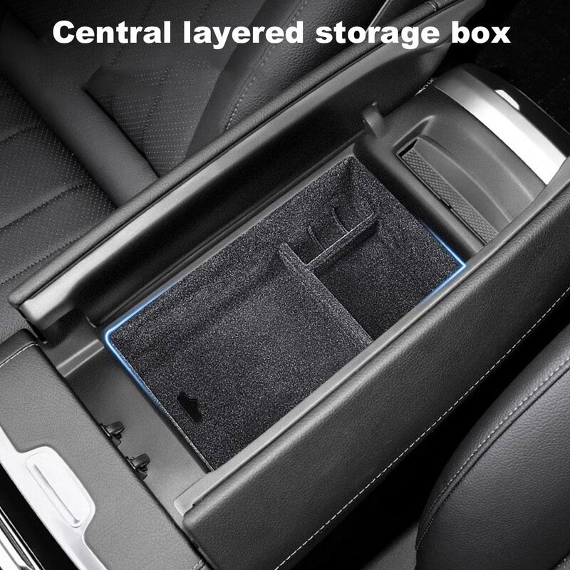 Pentru Benz EQE Sedan/EQE-SUV/EQS Cutie de organizare auto Cotieră de depozitare Consola centrală articole diverse Accesorii pentru tavă Depozitare de mare capacitate