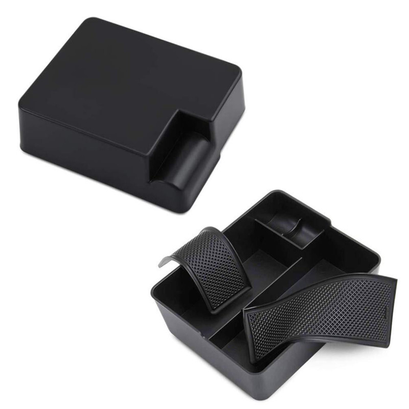 Cutie de depozitare pentru cotieră centrală pentru mașină, container auto, cutie organizatoare pentru mănuși, depozitare, ordonare pentru Tesla Model 3 2017 2018 2019, accesorii