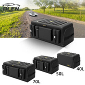 Paredzēts Tesla Model 3 Medel Y bagāžnieka glabāšanas organizatoram ar vāku automašīnas bagāžnieka organizatora uzglabāšanas kastei Oksfordas auduma salokāms organizators