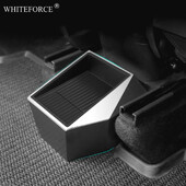 Pentru Tesla Model Y 2021-2024 Cutie de depozitare pentru consola centrală spate Cybertruck Styling trei straturi Cutie organizatoare ABS Accesorii auto