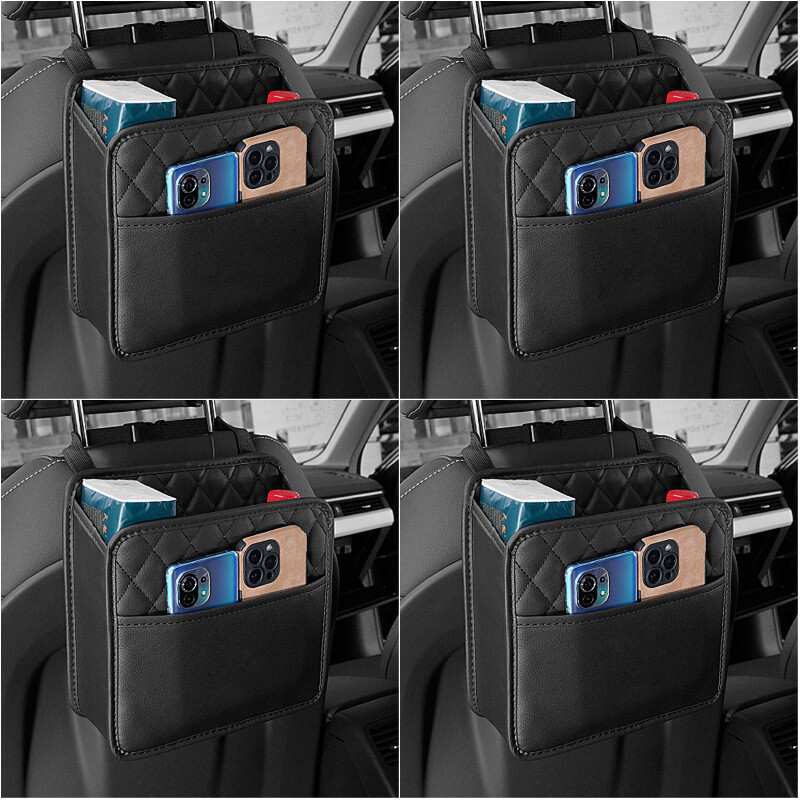 Geantă de depozitare pentru spătar scaun auto 2024 pentru Tesla Model 3 Highland Model 3 YSX 2023 2022 Organizator Accesorii pentru cutie de suspendare pentru spate