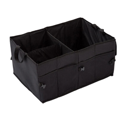 Lielas ietilpības saliekama automašīnas glabāšanas kaste Bagāžnieka bagāžas nodalījuma remonta instrumenti Turētājs Auto organizators Automobiļu piederumi Universāls