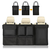 Universal organizer πορτμπαγκάζ αυτοκινήτου μεγάλης χωρητικότητας Oxford υφασμάτινο πίσω κάθισμα Αποθήκευση ράφι φορτίου Αφαιρούμενη πλάτη καθίσματος Κρεμαστή οργάνωση