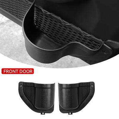 Első hátsó ajtó tárolódoboz tálca Jeep Wrangler JL JLU 4XE Rubicon Sports Gladiator JT 2018-2023 Raktározási Takarító Tartozékokhoz