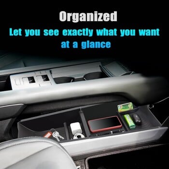 Κεντρική κονσόλα Organizer Tray Fit for 2023 2024 Hyundai Ioniq 6 Storage Box Εσωτερικά αξεσουάρ Εισαγωγή δίσκου δευτερεύον αξεσουάρ