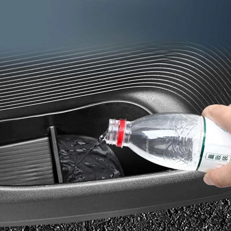 Pentru Xpeng G6 Cutie de depozitare laterală pentru ușă TPE Organizator pentru mâner ușii față spate pentru aranjarea accesoriilor auto