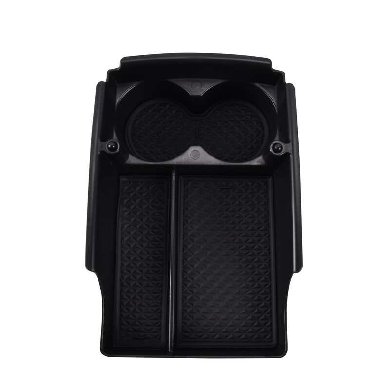 Pentru Tesla Model S Model X Accesorii Consola centrală Organizator tavă ABS Cotieră centrală Cutie de depozitare inferioară органайзер 자동차용품