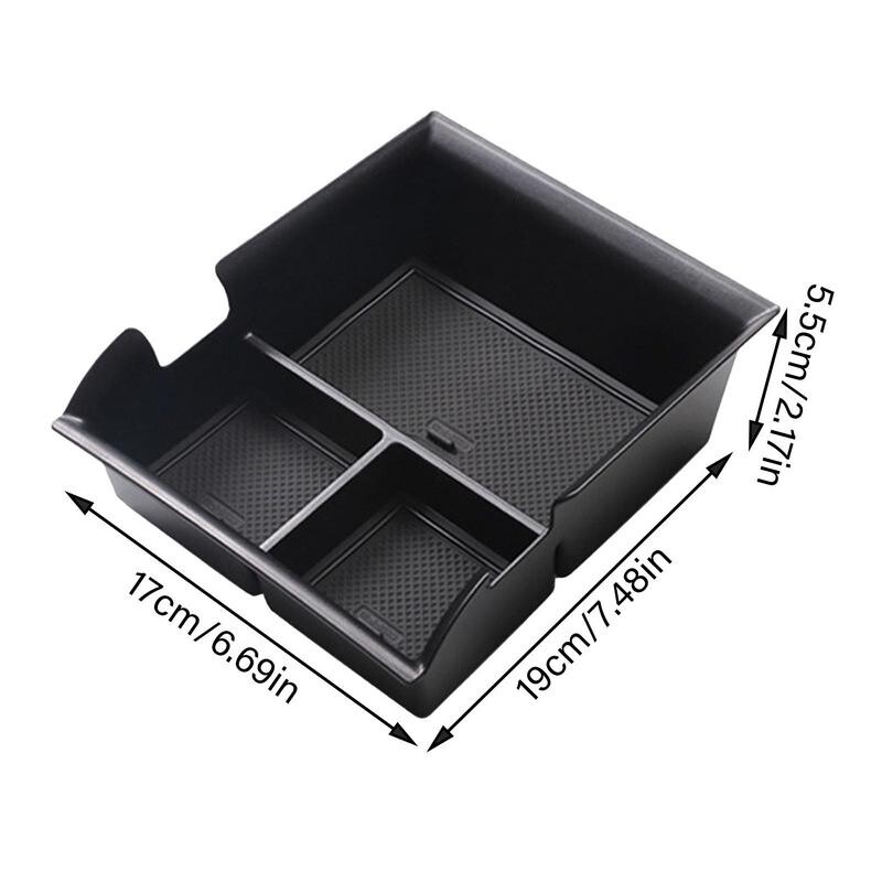 Pentru BYD Atto 3 Plus 2022 2023 Cutie de depozitare pentru consola centrală Cutie pentru cotieră Tavă de depozitare Cutie organizatoare pentru interior BYD EV Yuan Plus