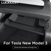 Για Tesla Model 3 Highland Central Control Glove Box Storage Box Model3 2024 Car Storage Tray Shopping Organizer Αξεσουάρ αυτοκινήτου