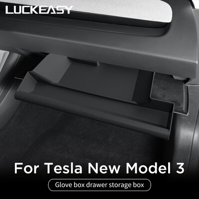 Skirta „Tesla Model 3 Highland Central Control Glove Box Storage Box Model3 2024“, automobilio laikymo padėklas, laikymo dėklas, automobilio priedai