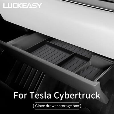 Skirta Tesla Cybertruck centrinei konsolei pirštinių dėžutei, 2024 m. automobilio laikymo dėklei.