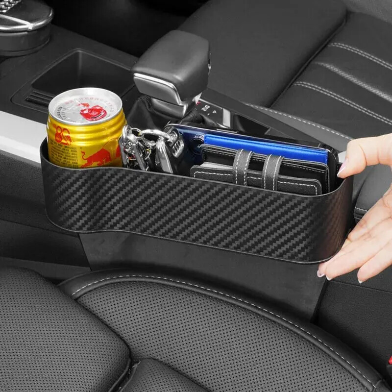 (2 buc) Cutie de depozitare auto Produse de interior Scaun Consolă centrală Cutie de depozitare Gap Suport pentru pahare Cutie de depozitare Gap Cutie de sortare