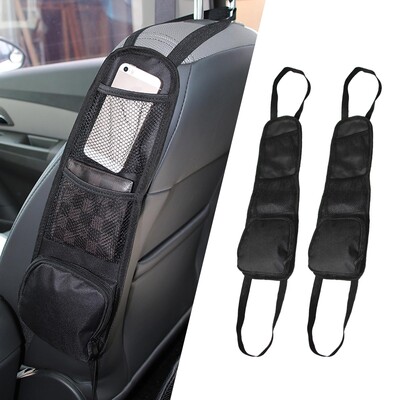 Autoistme külgkorder, autoistme hoiustamiskott, veoauto mitme taskuga joogihoidja, võrktaskuga autoistme telefonihoidik