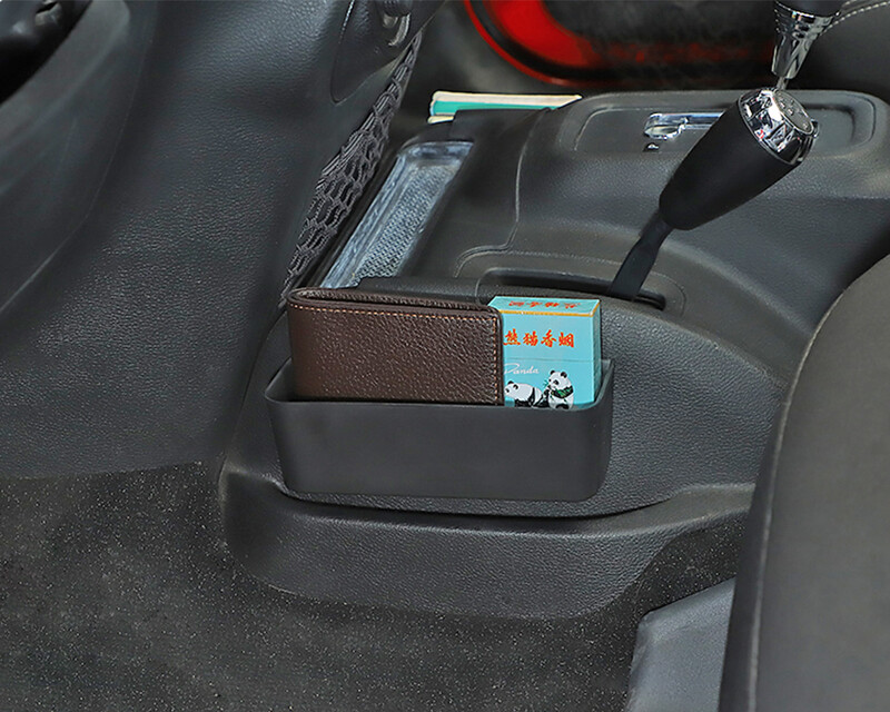 Autó Sebességváltó oldalsó tárolódoboz Raktározás Rendezés Szervező konténer tok Jeep Wrangler JK 2011-2017 belső kiegészítőkhöz