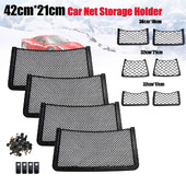 42x21cm/36x18cm/32x21cm/32x17cm Διχτυωτή οργάνωση αυτοκινήτου Δίχτυ τσέπης αυτοκινήτου Δίχτυ θήκης τηλεφώνου Ράφι αποθήκευσης πλέγμα για τροχόσπιτο αυτοκινήτου