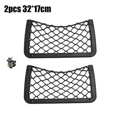 42x21cm/36x18cm/32x21cm/32x17cm Διχτυωτή οργάνωση αυτοκινήτου Δίχτυ τσέπης αυτοκινήτου Δίχτυ θήκης τηλεφώνου Ράφι αποθήκευσης πλέγμα για τροχόσπιτο αυτοκινήτου