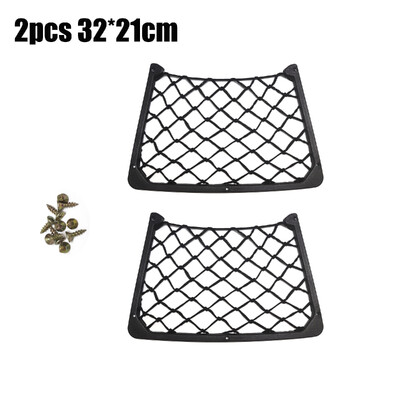 42x21cm/36x18cm/32x21cm/32x17cm Διχτυωτή οργάνωση αυτοκινήτου Δίχτυ τσέπης αυτοκινήτου Δίχτυ θήκης τηλεφώνου Ράφι αποθήκευσης πλέγμα για τροχόσπιτο αυτοκινήτου