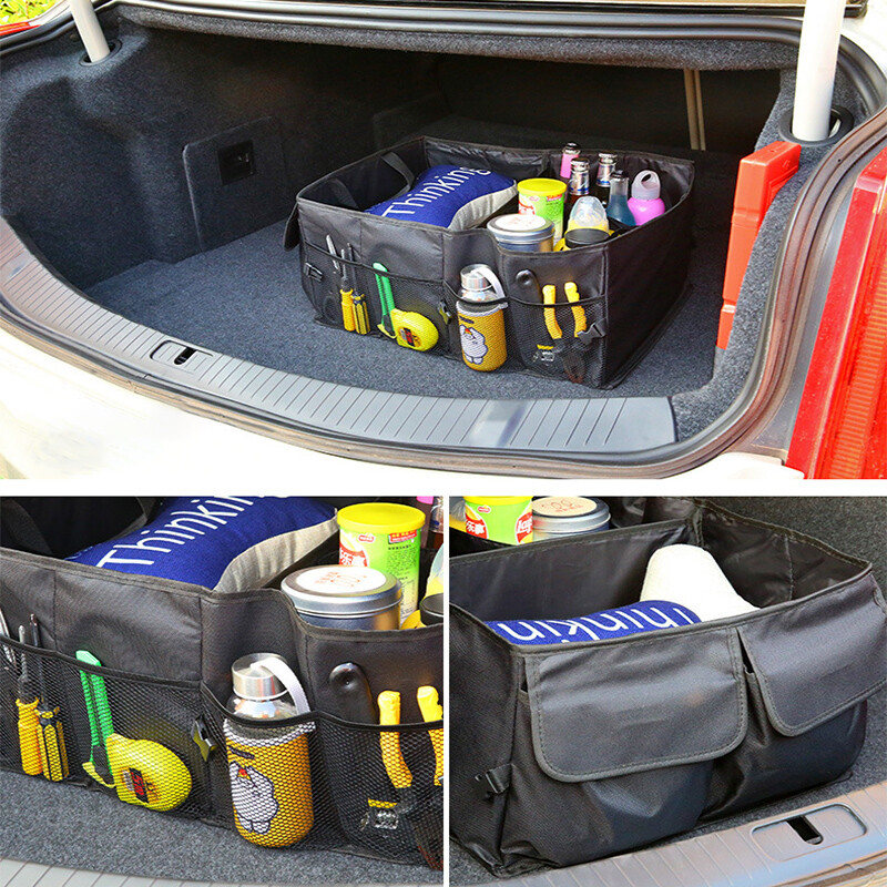 Car Trunk Organizer Φιλικό προς το περιβάλλον Super Strong & Durable πτυσσόμενο κιβώτιο αποθήκευσης φορτίου για αυτοκίνητα φορτηγά SUV Trunk Box