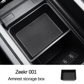 ZEEKR 001 Cutie de depozitare pentru cotiera auto Container de control central Accesorii interioare auto Organizator de mănuși Stocare