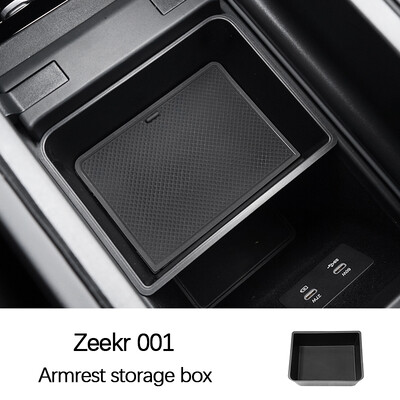 ZEEKR 001 Cutie de depozitare pentru cotiera auto Container de control central Accesorii interioare auto Organizator de mănuși Stocare