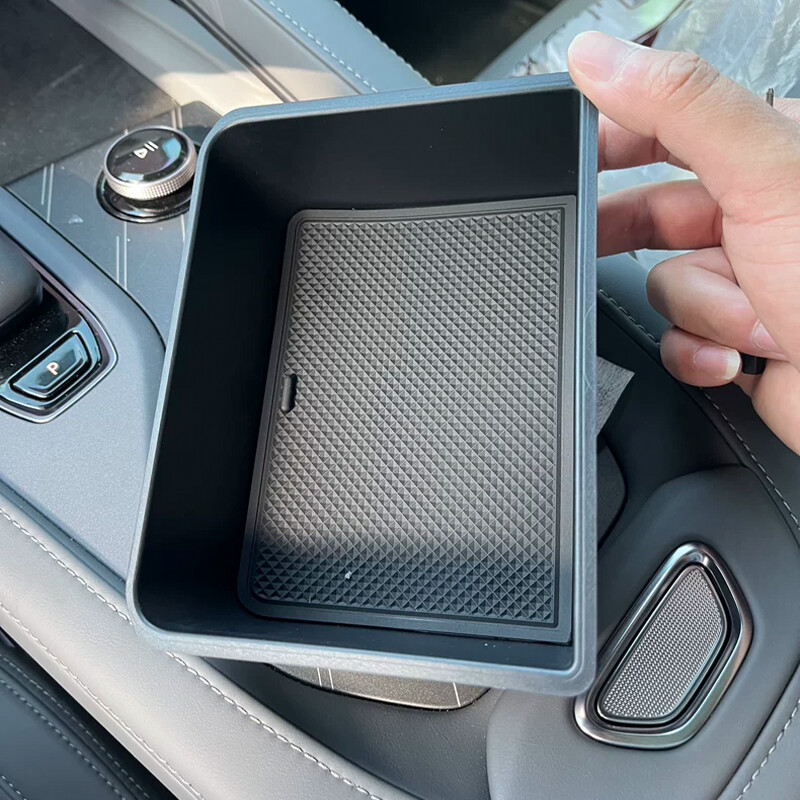 ZEEKR 001 Cutie de depozitare pentru cotiera auto Container de control central Accesorii interioare auto Organizator de mănuși Stocare