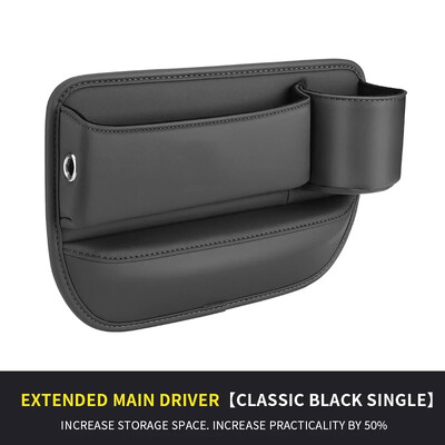 Κάθισμα αυτοκινήτου Gap Storage Box Multifunction Car Interior Crevice Organizer Auto Seat Κεντρικό Έλεγχο αποθήκευσης Τσάντα με ποτηροθήκη