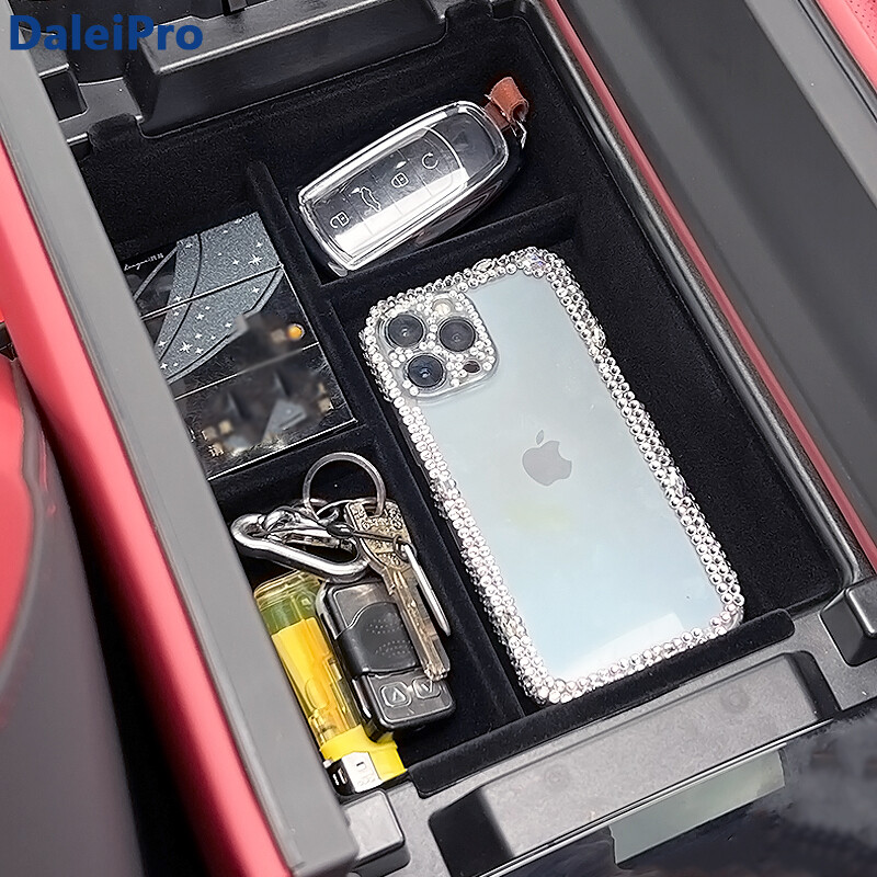 Pentru Chery Exeed RX 2023 2024 Cutie de depozitare cotieră Tavă organizatoare Tavă pentru stilul mașinii Consolă centrală Cutie de depozitare Accesorii pentru interiorul mașinii