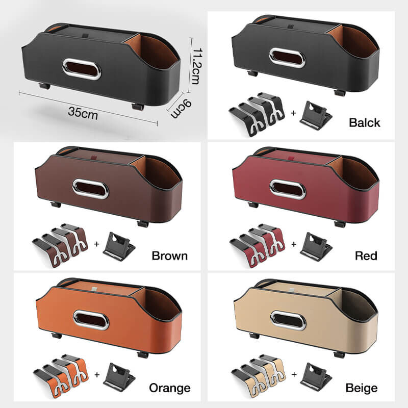 Cutie de depozitare pentru spătarul scaunului de mașină Cutie de depozitare pentru scaunul din spate al mașinii Organizator pentru mașină Husă de buzunar impermeabil pentru telefon pentru scaunul din spate al mașinii Organi