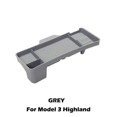 Δίσκος αποθήκευσης ταμπλό σιλικόνης για Tesla Model 3 Highland 2024 Instrument Panel Tissue Box Κεντρική κονσόλα Οθόνης Ατζέντα πίσω